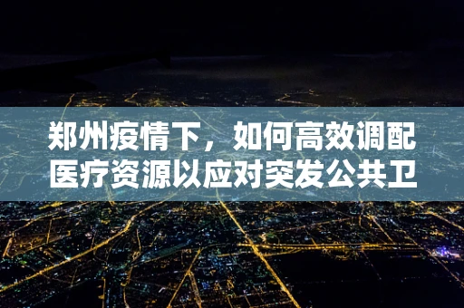郑州疫情下，如何高效调配医疗资源以应对突发公共卫生事件？