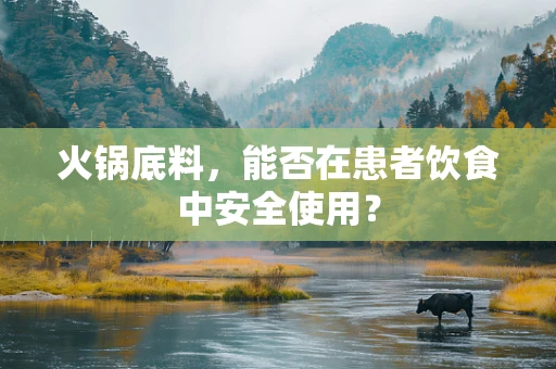 火锅底料，能否在患者饮食中安全使用？