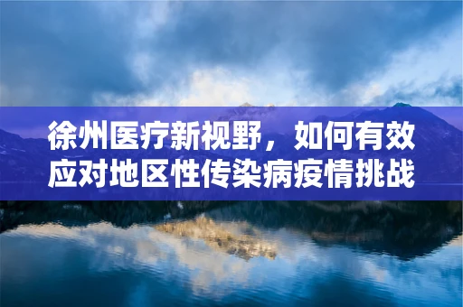 徐州医疗新视野，如何有效应对地区性传染病疫情挑战？