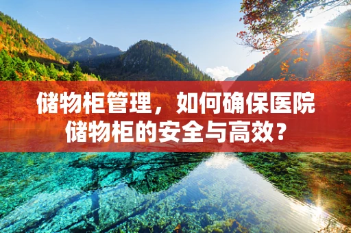 储物柜管理，如何确保医院储物柜的安全与高效？
