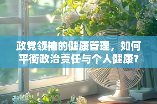 政党领袖的健康管理，如何平衡政治责任与个人健康？