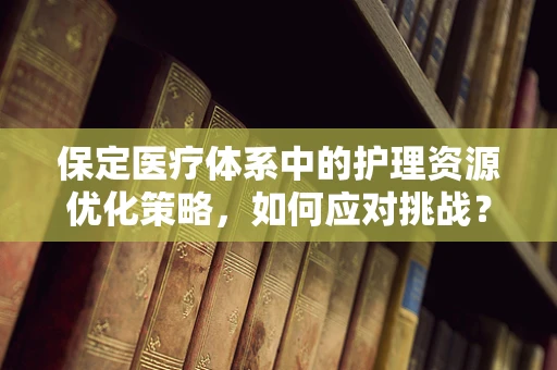 保定医疗体系中的护理资源优化策略，如何应对挑战？