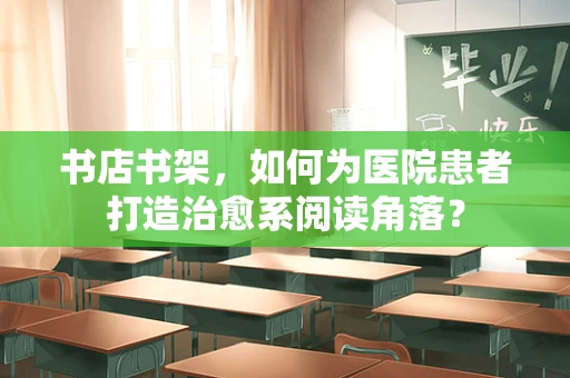 书店书架，如何为医院患者打造治愈系阅读角落？