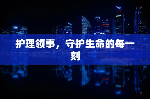 护理领事，守护生命的每一刻
