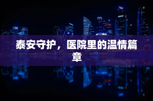 泰安守护，医院里的温情篇章