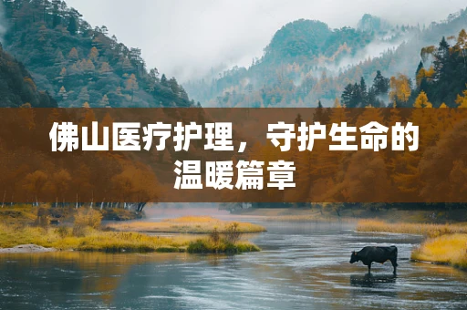 佛山医疗护理，守护生命的温暖篇章