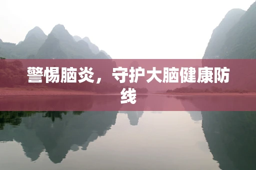 警惕脑炎，守护大脑健康防线