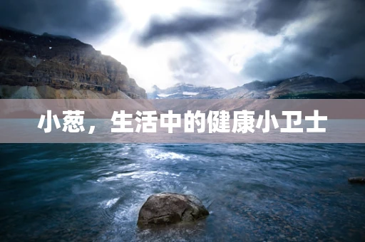 小葱，生活中的健康小卫士